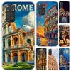 Roman Colosseum Phone Case for Xiaomi Redmi Note 15 14 14S 13 12S 12 Pro 11S 11 Plus 11T 11E 10S Soft Funda Print Shell Redmi No