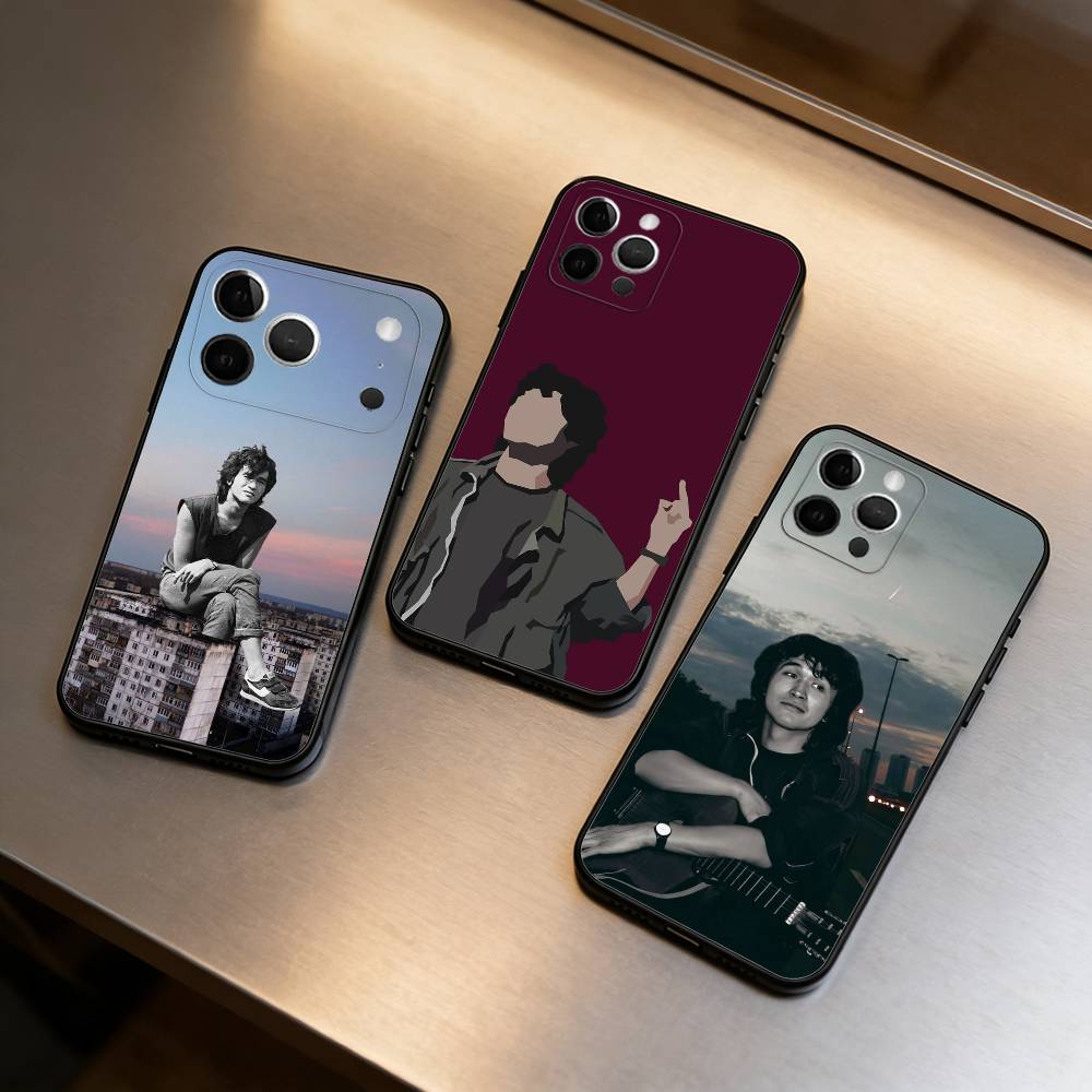 V-Viktor T-Tsoi Cool-OL Phone Case For iPhone 17,16,15,14,13,12,11 Plus,Pro Max,Soft Silicone Black Cover