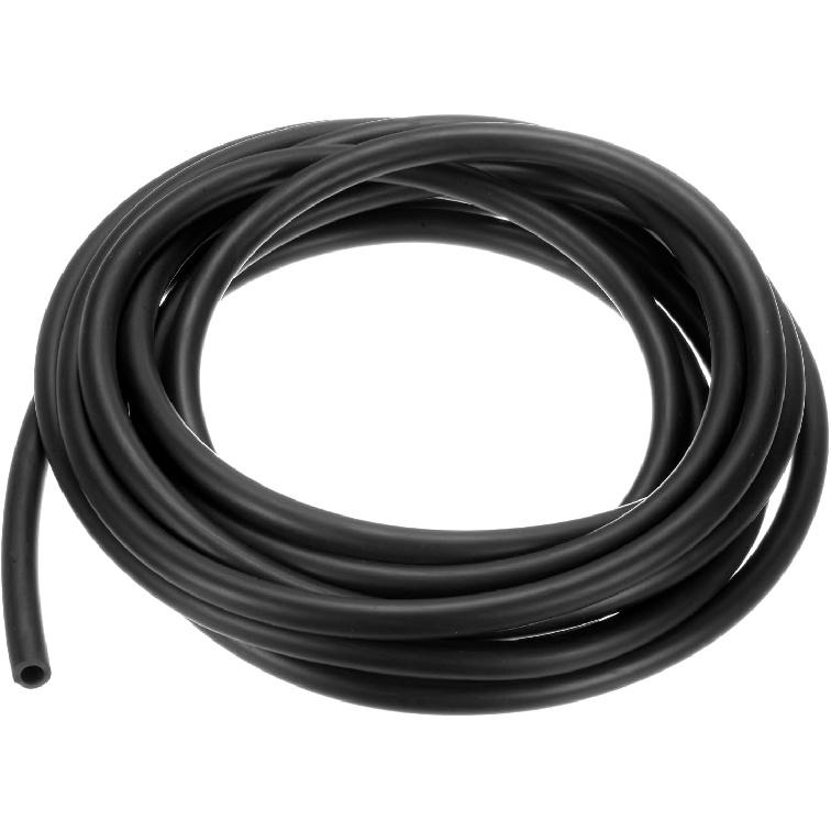 Lubricating Oil Hoses, 3mm (1/8 Inch) ID x 5mm (3/16 Inch) OD 3.28FT Rubber Tubing Hose Pipe for Irrigation/Small Equipment/Outdoor/Garden Water