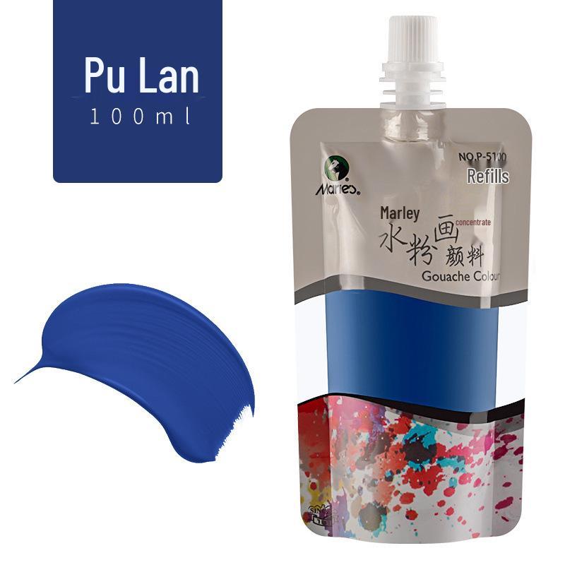 Mali Concentrated Gouache Paint Refill - Jelly Pigment for Art Exams