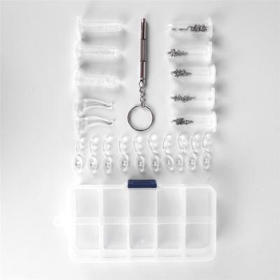 Screw Nut Nose Pad Optical Repair Set Assortment Sunglass Tool Kit For Glasses