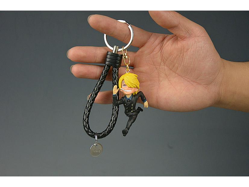 Piraten Schlüsselanhänger Geschenk: Blind Box Anime-Figuren - Monkey D. Luffy, Zoro, Chopper, Ace