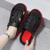 Slippers for Men In Summer Non Slip Thick Soled Wear-resistant Driving Hole Shoes Men's Sports and Leisure Beach Semi Sandals