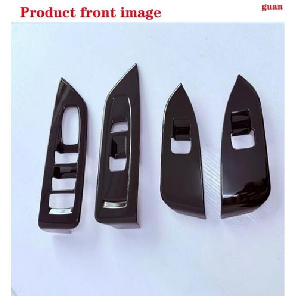 Car Four Door Switch Decorative Frame Black For Subaru Forester 2025-2026