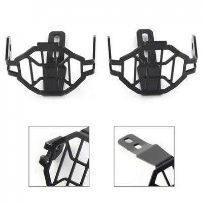 Black Headlight Guard Protector Grill Cover For BMW R1200GS R1250GS F750GS ADV