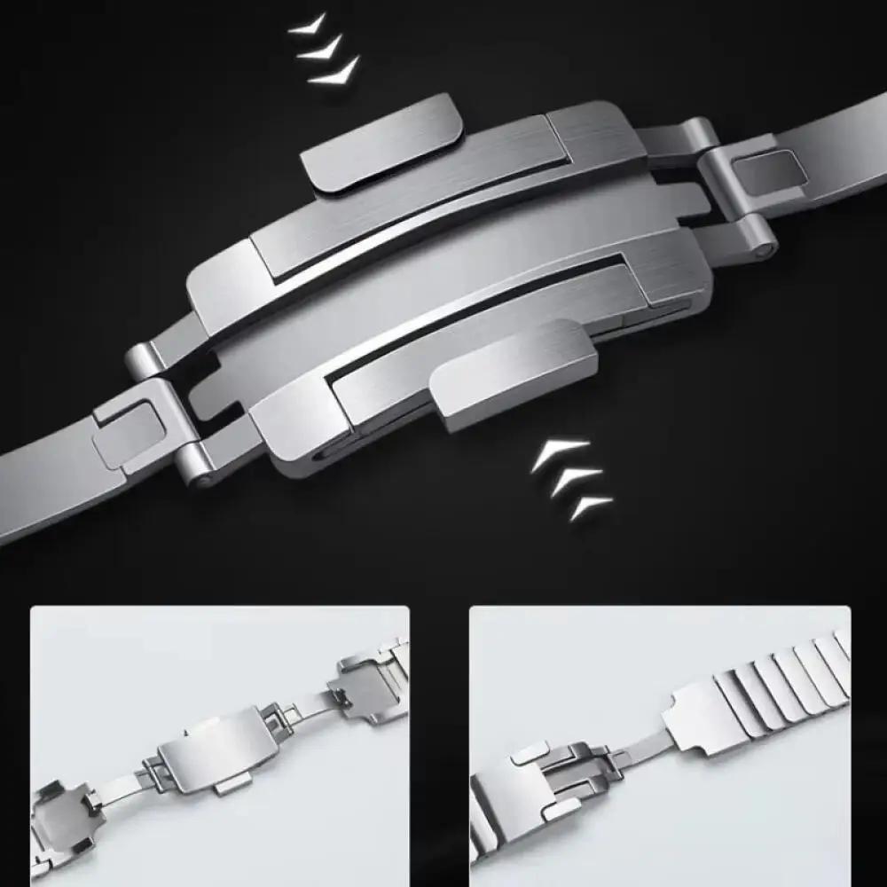 22mm Stainless Steel Band For Huawei Watch 5/GT5 Pro/GT5/GT4 3 2 46mm Metal Strap For Huawei Watch GT2E/GT2 Pro/Honor GS4 3 3i