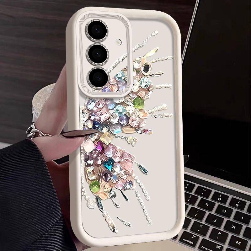 Colorful Butterfly Print Case For Samsung A57 A37 A27 A17 S26 Ultra S25 FE A56 A36 A26 A16 A55 A35 A25 A54 5G S21 S22 S23 S24 Plus Shockproof Cover
