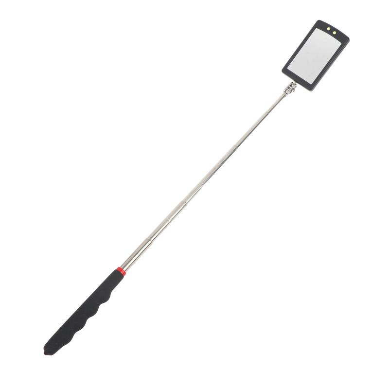 Car 360 Degree Rotatable LED Inspection Mirror Telescopic Flexible Tool for Auto Repair Mechanic Workshop Daily Use