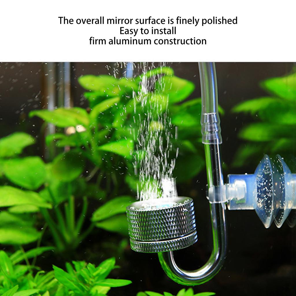 Aquarium CO2 Atomizer Simple CO2 Diffuser Carbon Dioxide Refiner for Fish