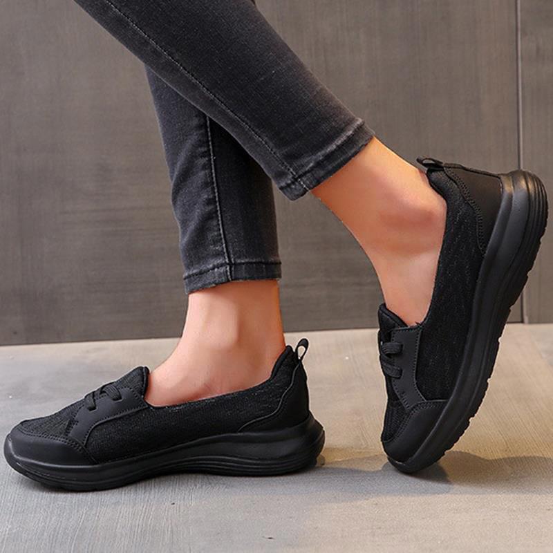 Women's Sneaker Fashion Walking Shoes Women Vulcanized Shoes Slip On Women Casual Shoes Soft Sneakers Woman Zapatos De Mujer