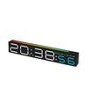 Creative LED Electronic Clock Pickup Clock Bedside Ornament Alarm Clock Light Electronic Clock Colorful