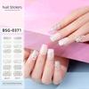 Self Adhesive Gel Nail Strips Nail Polish Stickers Nail Art Decals for Women