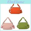 Street Style Nylon Crossbody Bag With Inner Pocket For Casual Outings