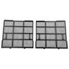 2Pcs/Set Hanging Air Conditioners Filter Indoor Hanging Dust Screen Plastic Dustproof Cover Air Conditioner Accessories