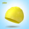 Силиконовая шапочка для плавания с твердым покрытием, 55 г, однотонная, водонепроницаемая, для защиты длинных волос, для профессионального дайвинга.