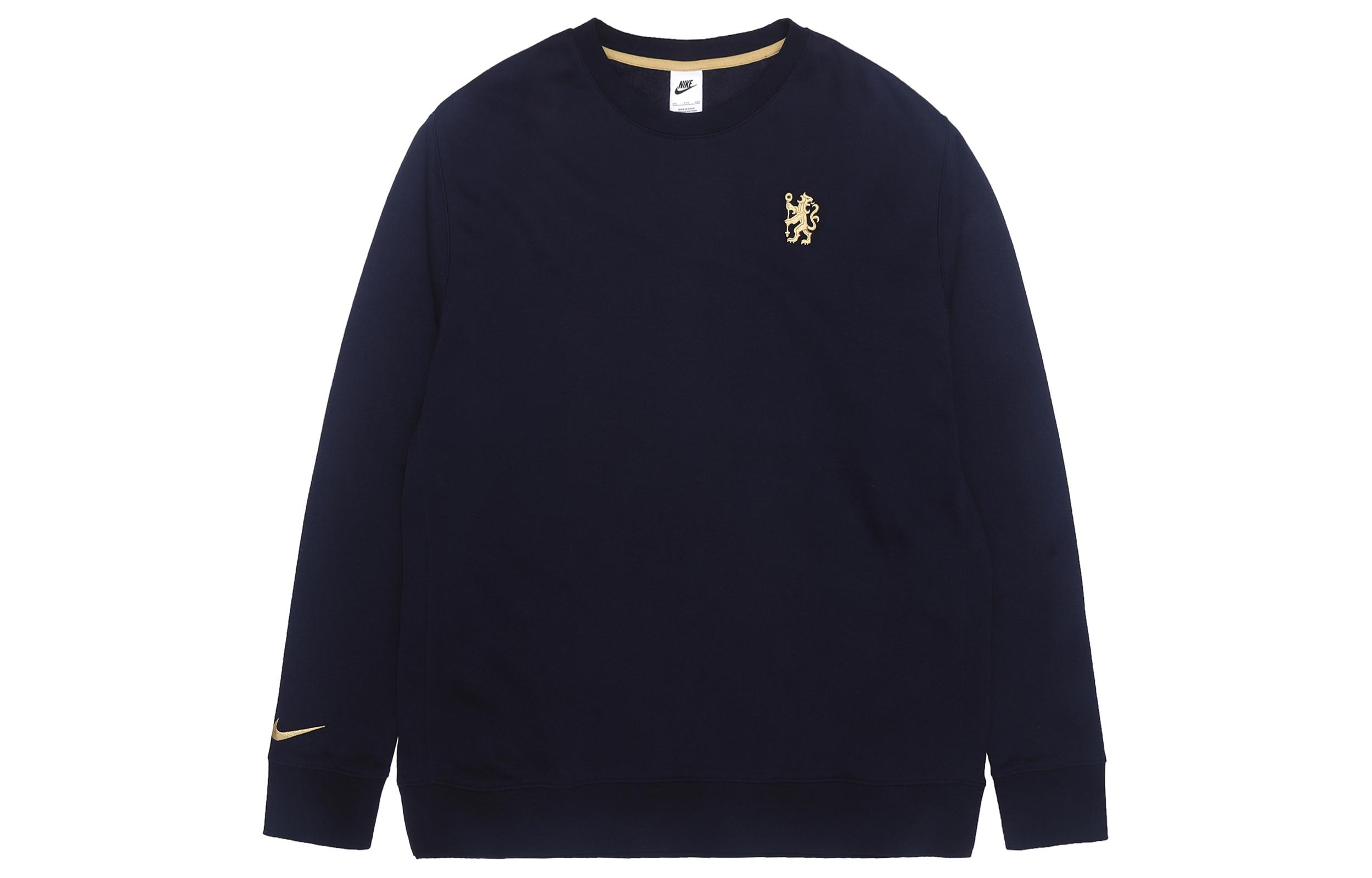 Nike Fleece Lined Casual Sports, Winter Sweatshirt Men s Dark Blue DD4504-498 XXL