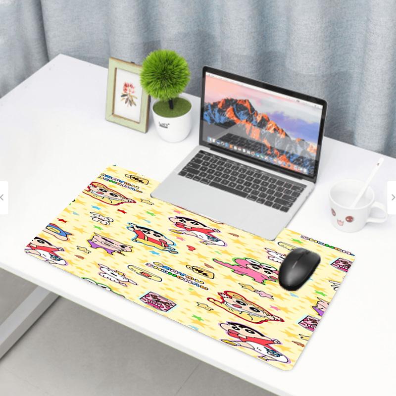 Crayon Shin Baskılı Mouse Pad, Kaymaz Masaüstü klavye Matı, PC Dizüstü Oyun Çalışma Günlük Kullanım için, Havalı Festival Sürpriz Hediye