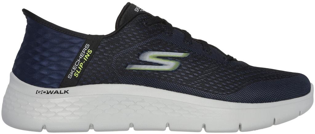 Skechers GO WALK Flex - New World (216505) темно-синий/лаймовый зеленый