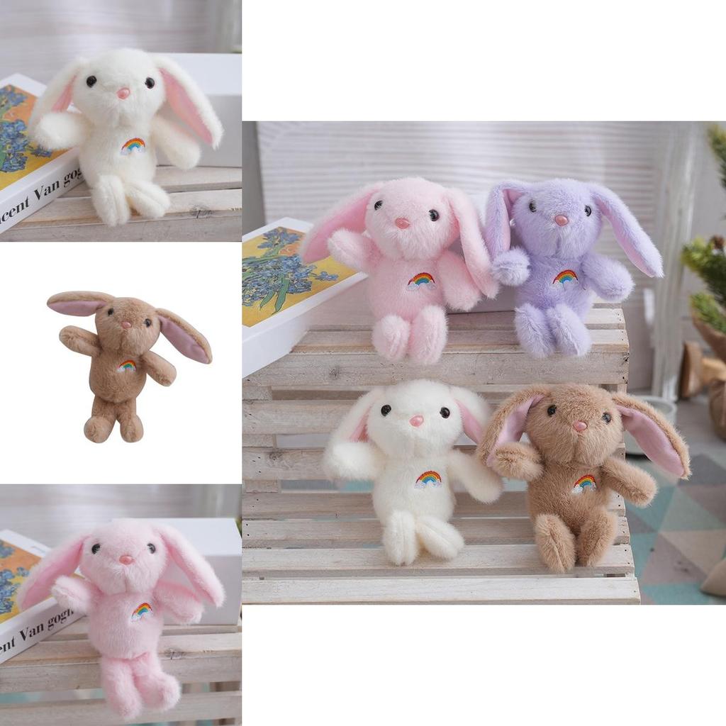 Plush Bunny Keychain With Pp Cotton Filling For Kids And Collectors