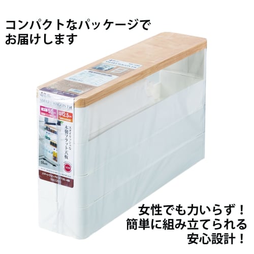 Fudo Giken Smart Wagon Fit WT55-4 Shelf, Dimensions: 12.5cm W X 55cm D X 85.3cm H