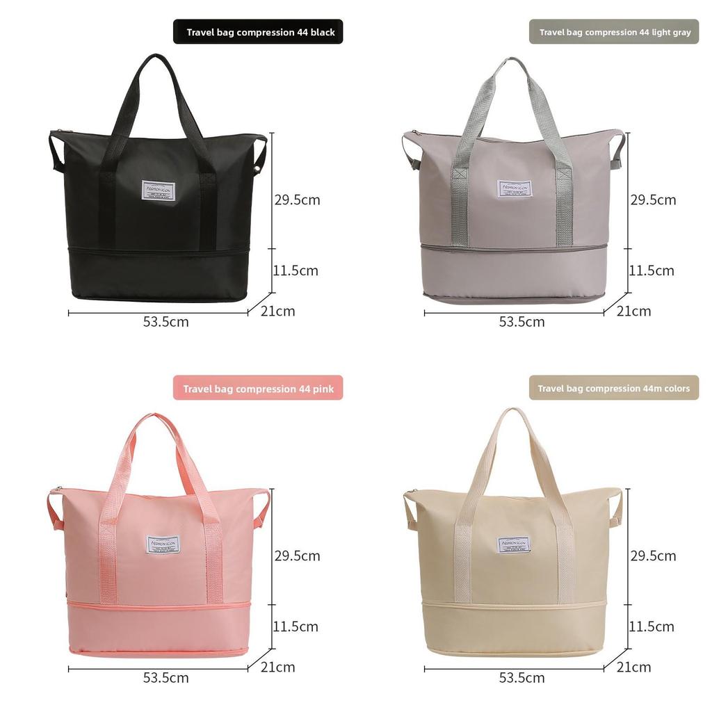 Travel Organizer Bag With Large Capacity For Suitcase Packing And Wet Dry Separation