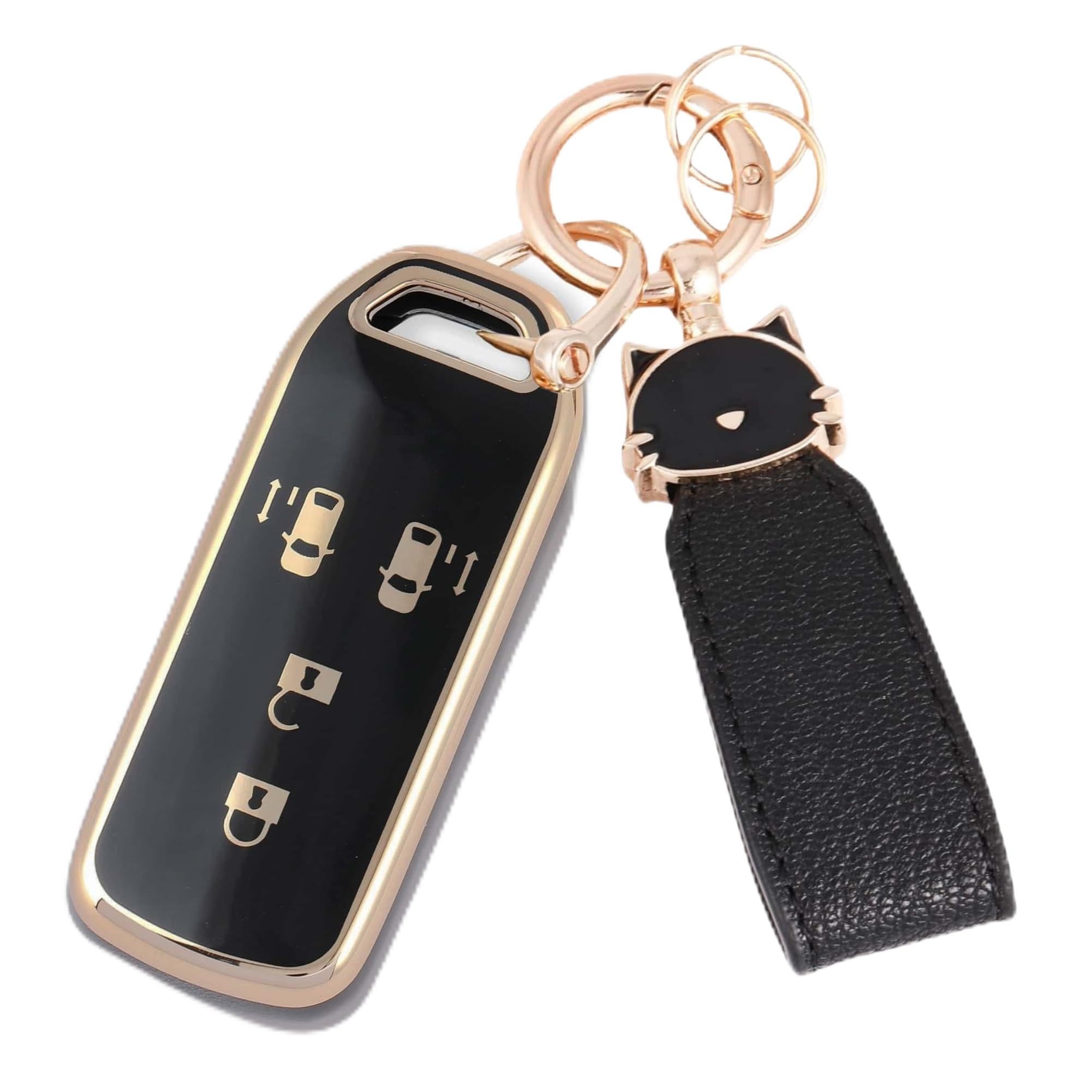 [ZANEKO] N-BOX key case compatible Honda N-BOX NBOX N-ONE N-WGN Compatible N-BOX чёрный