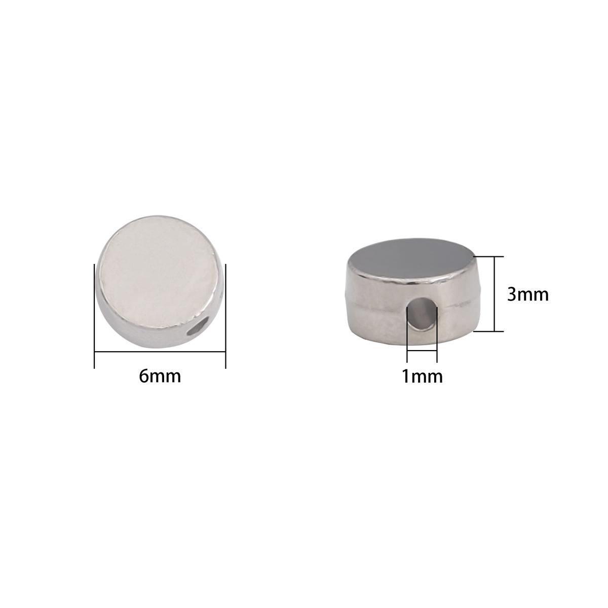 100 pièces/sac CCB couleur or argent étoile fleur couronne papillon coeur perles charmes entretoise en vrac perles acryliques bijoux à bricoler soi-même faisant des résultats perles de charme 6*3mm argenté