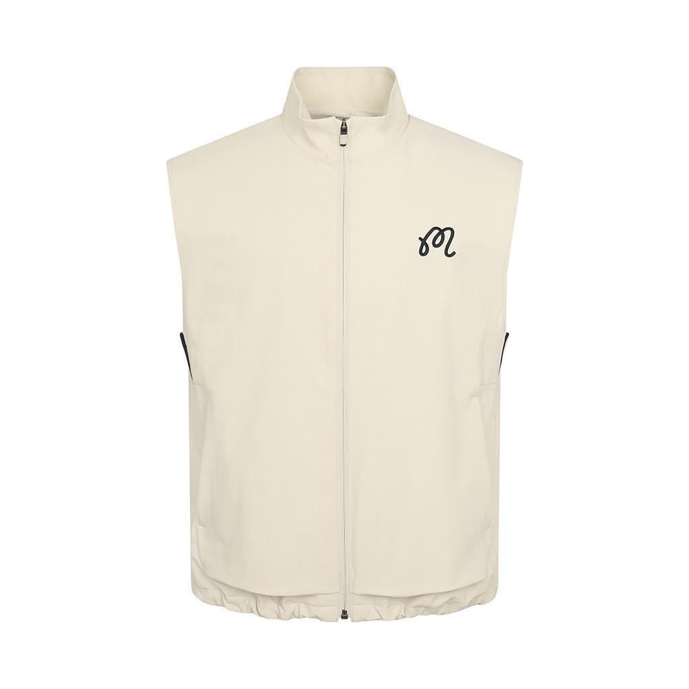 MALBON GOLF Tech Pool Zip Best Cream (Man)