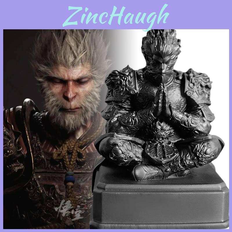 Splendida Statuetta in Resina di Black Myth Wukong Il Grande Saggio Re Scimmia Per Collezionisti di Giochi
