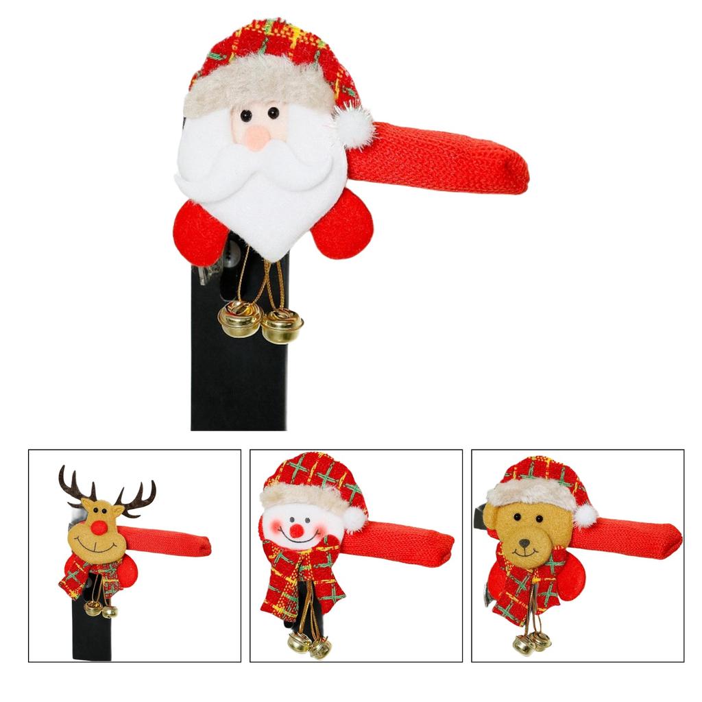 Festive Door Knob Cover Christmas Door Handle Cover Protects From Scratches For Door Handles Adorable Holiday Decorations