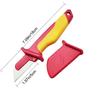 Wire stripping knife VDE high-voltage cable stripping insulation straight blade hook electrician stripping knife