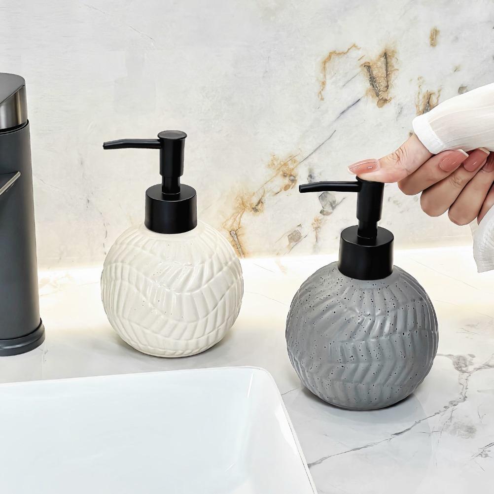 Nordic Ceramic Liquid Soap Dispenser Creativity Soap Dispensers Bathroom Dispenser for Liquid Soap Bathroom Accessories