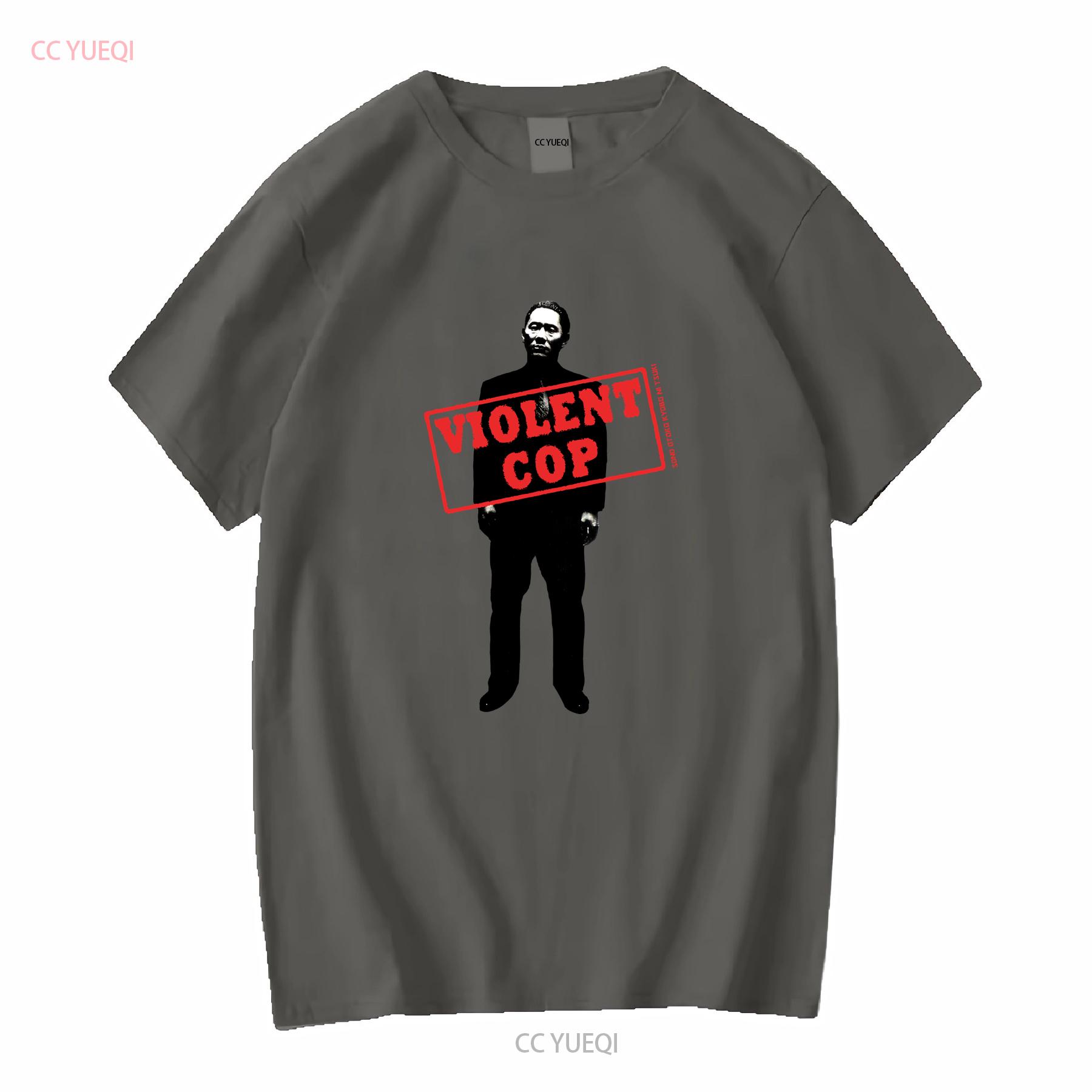 

Violent Cop Takeshi Kitano 1989 HQ Retro Movie Print T Shirt Heavyweight long or short sleeves vintage Washed graphic Casual 4XL
