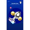 Vibrating Remote Heart-Shaped App Control Man and Woman Metal Anal Plug Adult Luminous Electric Anal Dildo Couple Intimate Toys