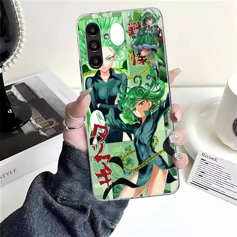 One P-Punch-Man Tatsumaki Phone Case For Samsung Galaxy A13 A14 A15 A16 A17 A53 A54 A55 A56 A57 A33 A34 A35 A36 A37 A23 A24 A25