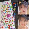 Fashion Rhinestone Stickers Mixed Disposable Tattoo Stickers 3D Face Jewelry Stickers  Party