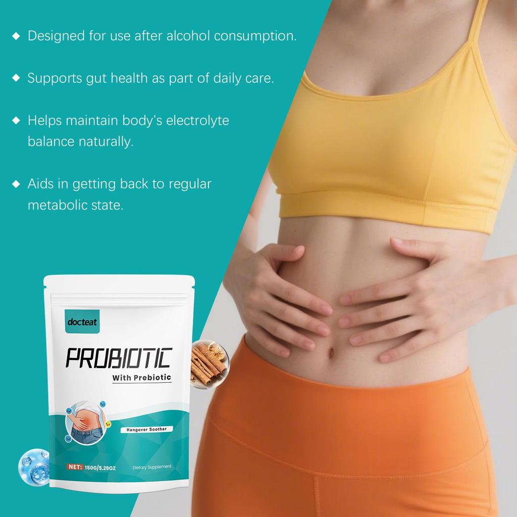 DOCTEat Probiotic Powder: Supports Natural Intestinal Cleansing and Daily Comfort