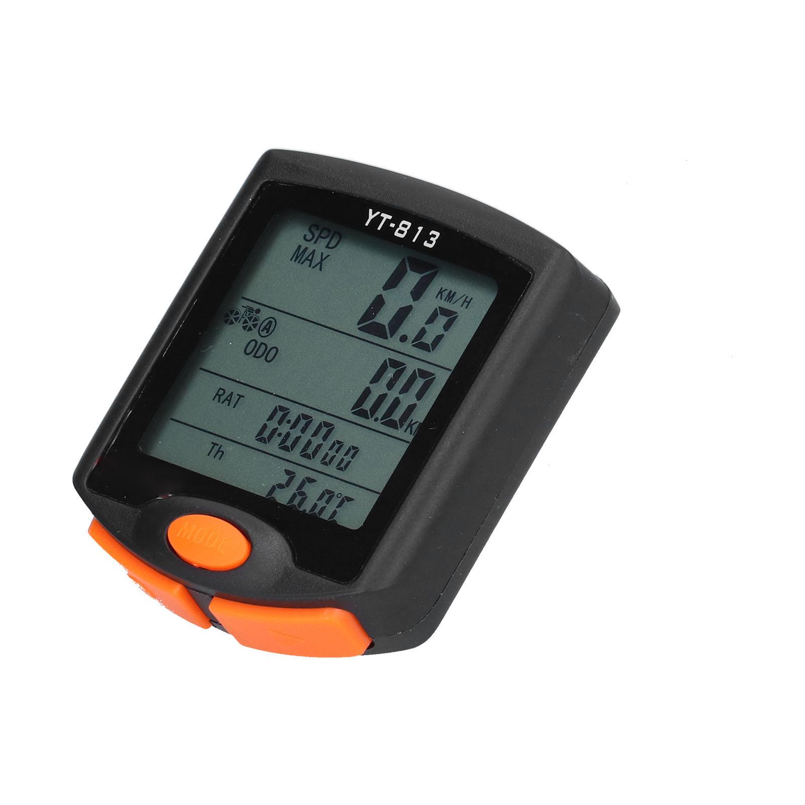 

Bicycle Computer Waterproof Bike Speedometer Bicycle Accessories with LED Backlight Display