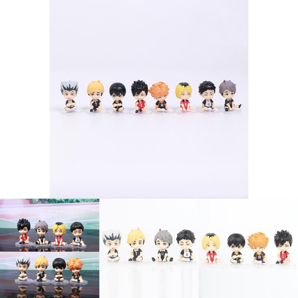 Unique Sitting Volleyball Boy Toy Figures From Haikyuu Featuring Taketora Kageyama For Enthusiasts