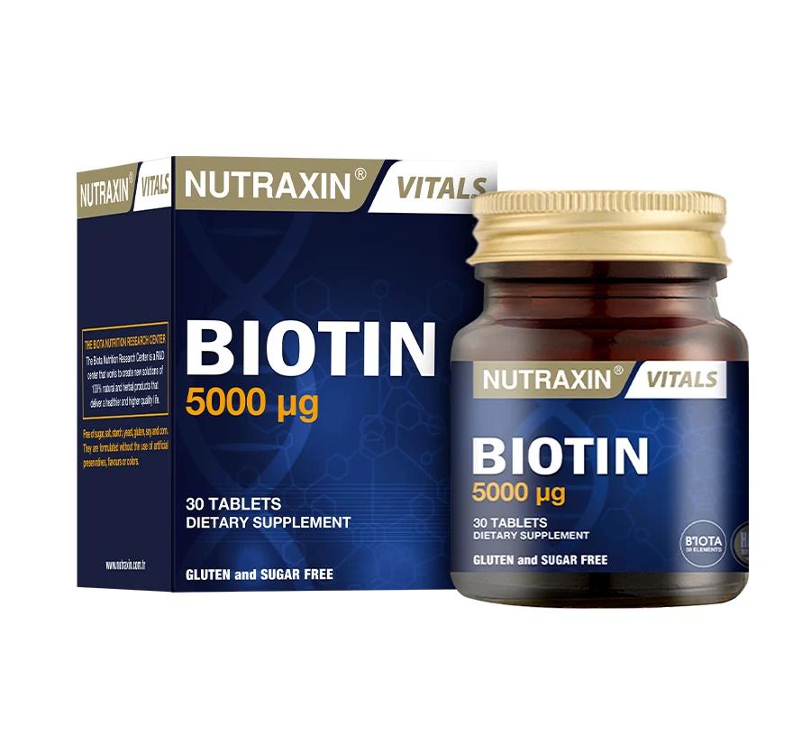 

Nutraxin Biotin 30 Tablets