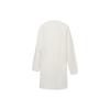 Puma Yoga Series Cotton Tie Loose Long Sleeve Solid Color Jacket Women Outerwear White 521470-65