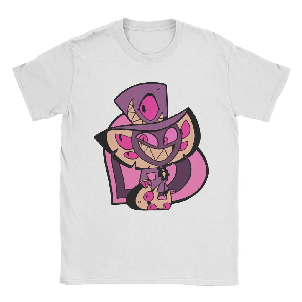 Lustiges Sir Pentious Hazbins Hotels T-Shirt für Herren Rundhals Baumwoll-T-Shirt Kurzarm T-Shirt Geschenkidee Oberteile