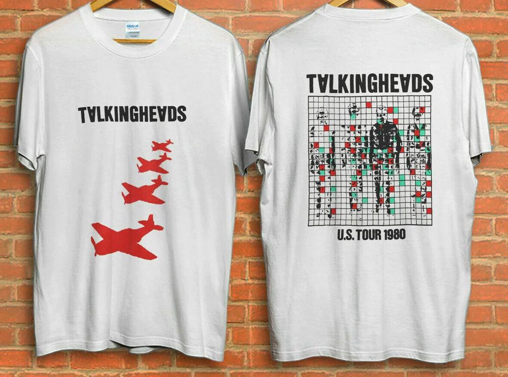 TALKING HEADS 1980 REMAIN IN LIGHT UNITED STATES TOUR T-SHIRT Unisex T-Shirt XXXXL