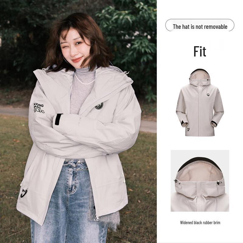 Camel Unisex Outdoor Waterproof Hardshell Jacket