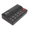 USB Charging Station 60W Fast with Individual Power Switch 12 Port USB Charger for Smartphones