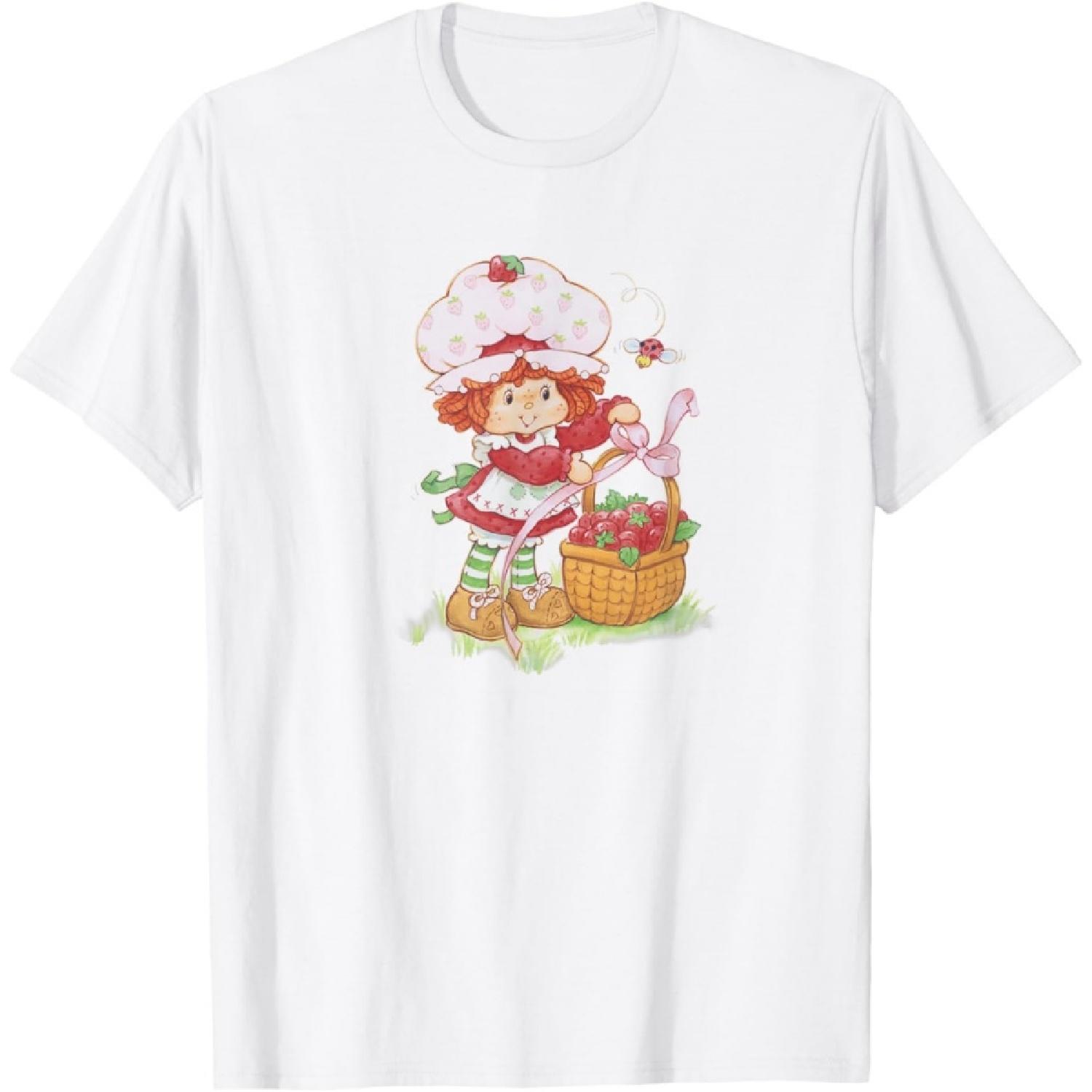 

Strawberry Shortcake Berry Basket Portrait T-Shirt XXXXXL білий