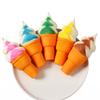 Ice Cream Cone Squeeze Toy Slow-Rising PU Fidget for Stress Relief Soft