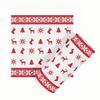 3/1RollsChristmas Kitchen Paper Rolls, Dual-Use Wet & Dry Washable Rags  - for Home, Dishwashing, Wiping - Christmas Theme Rolls