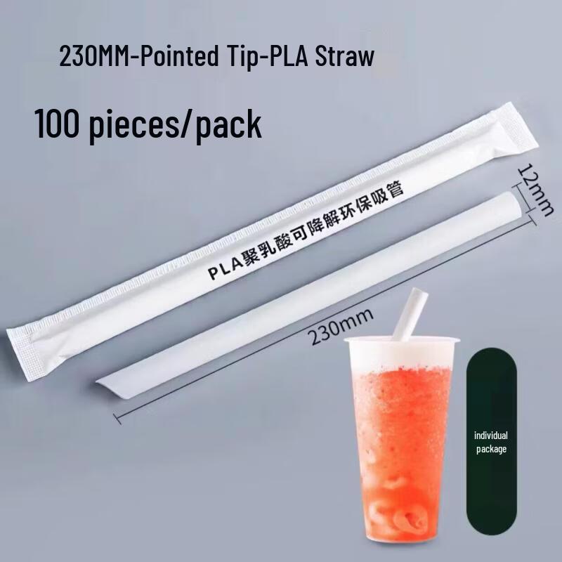 

High-Temperature PLA Disposable Bubble Tea Straws