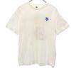 DESCENTE 90s Old Back Print Short Sleeve T-shirt L White Men's Used